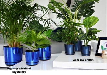 Красивый золотой вазон с блеском для кухни, гостиной, кабинета, 12 см Glamour LOFT