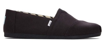 Toms Classic Recycled 10017670 44 czarne espadryle tomsy