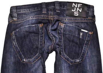 NF JEANS spodnie SLIM jeans MAAT JEANS _ W31 L31