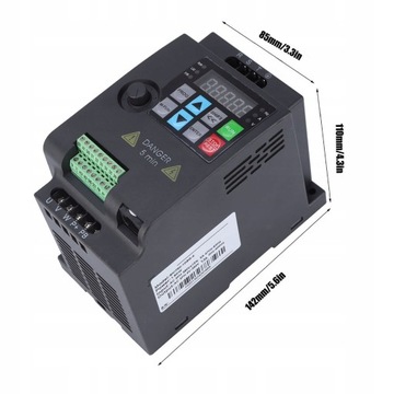 Falownik trójfazowy 1,5 kW 1 A
