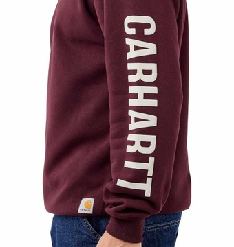 Bluza Carhartt Midweight Crewneck Logo Sleeve