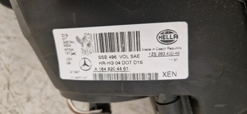 MERCEDES GL USA X164 A164 XENON SVĚTLO PŘEDNÍ PRAVÁ 2006-2012R