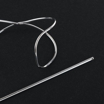 Металлические палочки для волос, японские палочки для еды, серебро