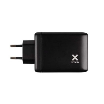 XTORM Ładowarka turystyczna 140W GaN | Wymienne wtyczki EU, US, UK | Zestaw