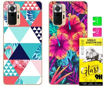 2x ETUI FOTO Case OBUDOWA Pokrowiec + SZKŁO 9H do Xiaomi Redmi Note 10 Pro