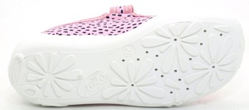 ДЕТСКИЕ ШКОЛЬНЫЕ ТАПОЧКИ ДЫШАЩИЕ РОЗОВЫЕ КОТЕНОК ARS D177 R.31