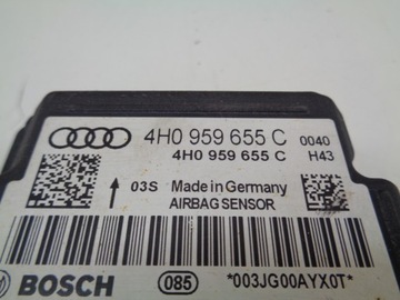 Audi A8 D4 A6 C7 Модуль датчика подушки безопасности 4H0959655C