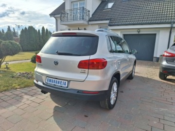 Volkswagen Tiguan I SUV Facelifting 1.4 TSI BlueMotion 122KM 2013 Volkswagen Tiguan Bezwypadkowy Serwisowany Kamera, zdjęcie 4