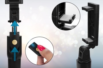 ПАЛКА ДЛЯ СЕЛФИ РУЧКА ДЛЯ ТЕЛЕФОНА BLUETOOTH ФОТОГРАФИИ ШТАТИВ ШТАТИВ + ЧЕХОЛ