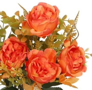 ИСКУССТВЕННЫЕ ЦВЕТЫ КАК ЖИВЫЕ РАСТЕНИЯ РОЗА БУКЕТ РОЗ