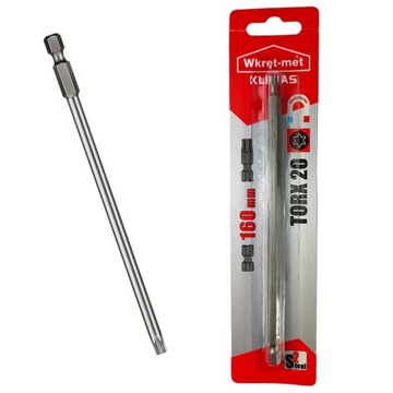 KOŃCÓWKA DO WKRĘTAREK PRZEDŁUŻKA BIT TORX-20 160mm