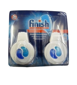 Finish zapach do zmywarki, odświeżacz o zapachu klasycznym. 2x4ml Dwupak