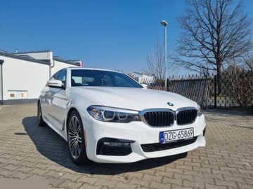 BMW Seria 5 G30-G31 Limuzyna 530i 252KM 2017 BMW Seria 5 530i 2017r xDrive M Sport full M pak. Mega Doinwestowana!