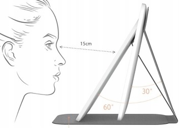 Светодиодное зеркало для макияжа с подсветкой