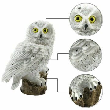Подвесной светильник на солнечных батареях OWL SOLAR REPELLER белый 42,5 см 1 шт.