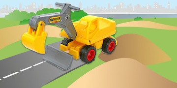 ЭКСКАВАТОР Большой РОТОРНЫЙ экскаватор ДЛЯ ПЕСОЧНИЦЫ XXL 82 см