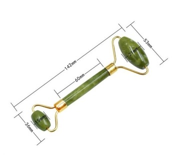 НЕФРИТОВЫЙ МАССАЖЕР ДЛЯ ЛИЦА НЕФРИТОВЫЙ РОЛИК ДЛЯ УХОДА ЗА КОЖЕЙ