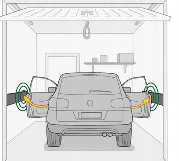 КОВРИК ДЛЯ БАМПЕРА, ЗАЩИТНАЯ ПЕНА ДЛЯ СТЕН ГАРАЖА, ЗАЩИТА ДВЕРИ АВТОМОБИЛЯ