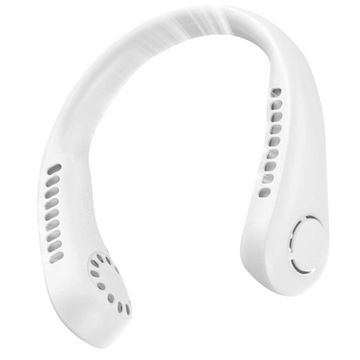 БЕЗЛОПАСНЫЙ ВЕНТИЛЯТОР ШЕЙНЫЙ USB-ВЕНТИЛЯТОР 3000 мАч, 5 СКОРОСТЕЙ