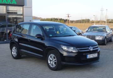 Volkswagen Tiguan I SUV Facelifting 1.4 TSI BlueMotion 122KM 2014 Volkswagen Tiguan 1.4TSI Zarejestrowany Bezwypoadkowy Super Stan Okazja, zdjęcie 1
