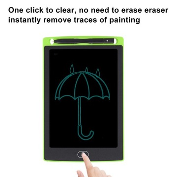 Blok do pisania LCD o przekątnej 8,5 cala. Inteligentna tablica do BG