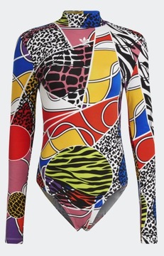 BODY MŁODZIEŻOWE SPORTOWE DAMSKIE Z DŁUGIM RĘKAWEM ADIDAS RICH MNISI 40