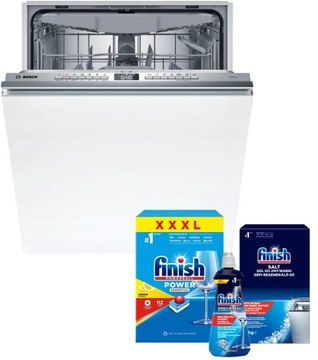 Zmywarka Bosch SMV4HVX03E 14kpl 3 szuflada 60cm + Zestaw detergentów Finish