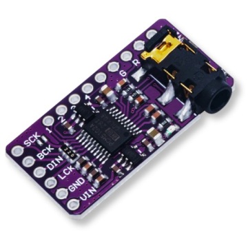 PCM5102A стерео ЦАП-декодер для цифро-аналогового преобразователя YoRadio + перемычки