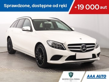 Mercedes Klasa C W205 2018 Mercedes C C 200 d, Salon Polska, Serwis ASO