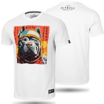 KOSZULKA MĘSKA PIT BULL T-SHIRT PODKOSZULEK SPORTOWA NA CO DZIEŃ PITBULL