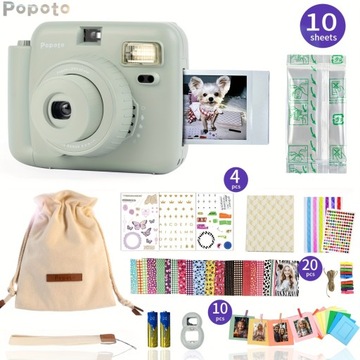 Popoto Instant Camera Take Color Photo In A Minute Same As M