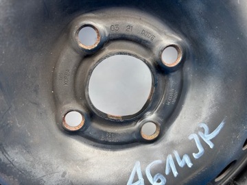 4× DISK OCELOVÝ OPEL OE 5.0" X 14" 4X100 ET 38