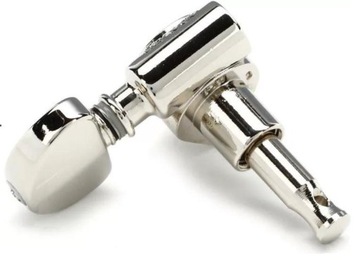 Масляные клавиши для акустической или электрогитары (3+3), серебро.