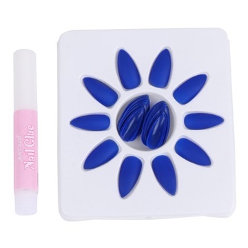 FAŁSZYWE PAZNOKCIE PRZYKLEJANE NA AKRYLOWYCH TYPACH FAŁSZYWE