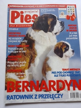 Przyjaciel Pies magazyn Bernardyn nr 12 grudzień 2011