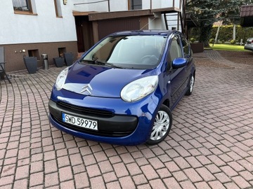 Citroen C1 I Hatchback 1.0 i 68KM 2008 Citroen C1 TYLKO 146tyśkm! 5DRZWI 1WŁAŚCICIEL Impress Pack 2008 KLIMA 1.0, zdjęcie 1