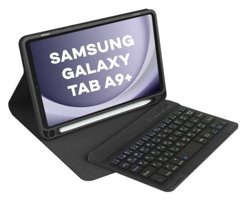 ЧЕХОЛ-КЛАВИАТУРА ДЛЯ SAMSUNG GALAXY TAB A9+ SM-X210 SM-X215 SM-X216 ТЕМНО-СИНИЙ