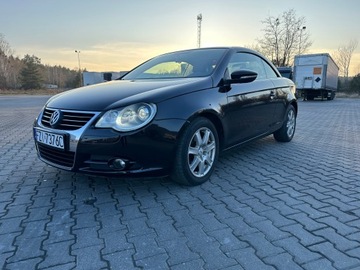Volkswagen EOS Coupe Cabrio 2.0 TDI DPF 140KM 2009 VW EOS 2.0 TDI 140 KM DSG DYNAUDIO BI-XENON NAVI GRZANE FOTELE, zdjęcie 1