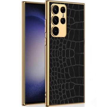 Skórzane Etui do Galaxy S23 Ultra, Obudowa, Case