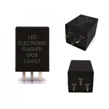 Przerywacz kierunkowskazów LED EP28 3 pin