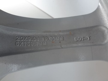 DISK HLINÍK DODGE OE 9.0" X 20" 6X139.7 ET 19