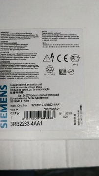 Реле перегрузки Siemens 3RB2283-4AA1