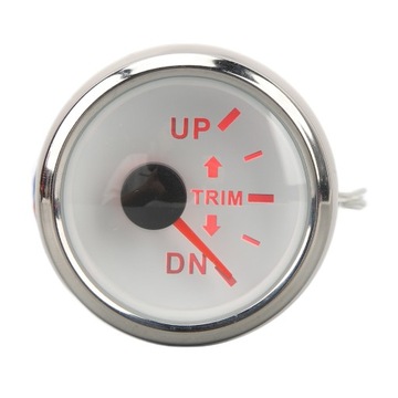 Wskaźnik trymu łodzi 52MM ze stali nierdzewnej DC9 do 32V UP DN Marine Trim Balance M