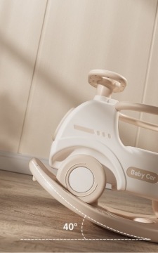 Лошадка-качалка на колесах 4в1, каталка, качалка, прыгун, горка, толкатель