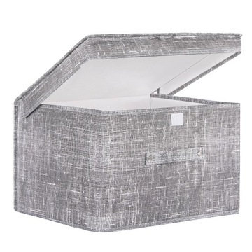 ОРГАНАЙЗЕР ДЛЯ ГАРДЕРОБА ЗАКРЫТАЯ КОРЗИНА-КОНТЕЙНЕР 40х30х25см