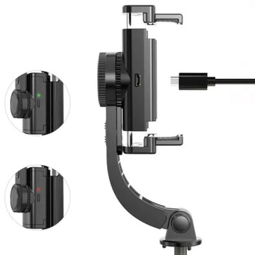 Kij SELFIE GIMBAL 1 osiowy STATYW TRÓJNÓG DO TELEFONU ZDJĘĆ BLUETOOTH NOWY