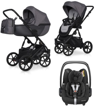 RIKO NESA wózek 3w1 fotelik Maxi Cosi Pebble pro @