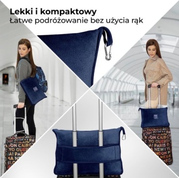 ПУТЕШЕСТВЕННОЕ ОДЕЯЛО И ВОЗДУШНАЯ ПОДУШКА ДЛЯ БАГАЖА + ЧЕХОЛ