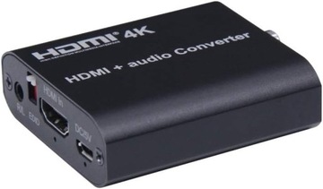 Ekstraktor audio HDMI Toslink RCA Jack 3,5mm 4K