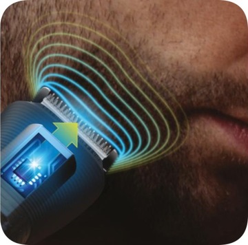 БЕСПРОВОДНОЙ ТРИМЕР ДЛЯ БОРОТЫ PHILIPS + ЧЕХОЛ